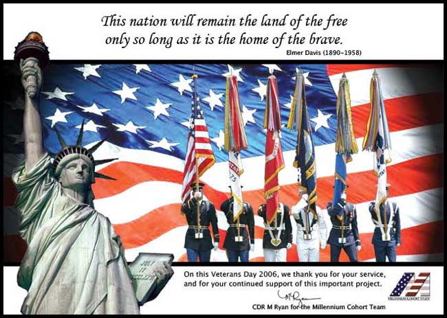 Veterans 2006 Postcard